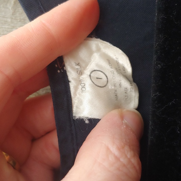 Pure Silk Leaf Print Blouse Top - Picture 5 of 13